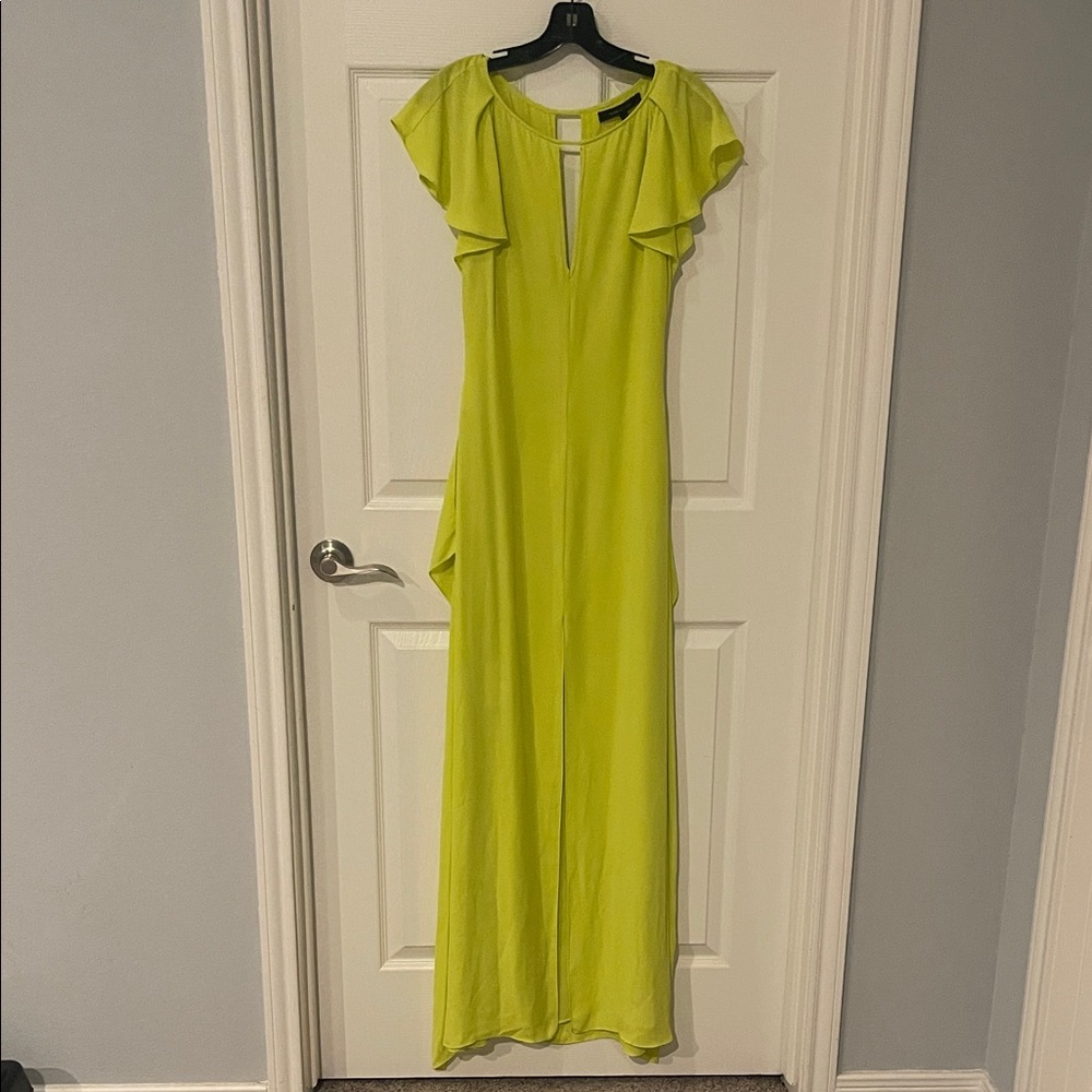 BCBGMaxAzria Vibrant Green Maxi Dress